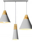 Lampa sufitowa SCANDI SET CP Szara