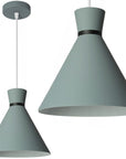 Lampa Wisząca Nowoczesna Kona A App094-1cp Szara