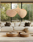 Lampa Wisząca Bambusowa APP1641-1CP 50cm 6