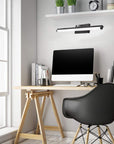 Lampa Kinkiet Łazienkowy Led Nad Lustro 12w 50cm App373-1w Czarna