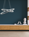 Lampa Kryształowa Wisząca Led App771-3cp