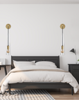 Lampa Ścienna Kinkiet App896-1w Złota