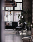 Lampa Wisząca APP1124-1CP Black Gold