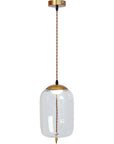Lampa LED Sufitowa Wisząca Szklana APP444-CP