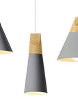 Lampa sufitowa SCANDI SET CPR Szara