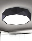 Lampa Plafon Diamond APP862-C 40 cm Czarna