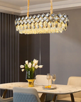 Lampa Kryształowa Wisząca APP1539-12CP80 Gold 2