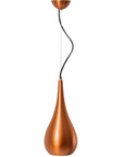 Lampa Sufitowa Wisząca Loft Metalowa APP378-1CP Złota