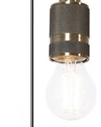 Lampa Sufitowa Wisząca Oprawka APP347-1CP Miedziana