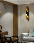 Lampa Ścienna Kinkiet Tuba 60cm APP299-1W Czarna