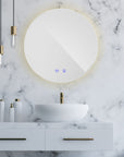 Lustro ścienne led 50cm hzj050