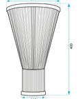 LAMPA ŚCIENNA KINKIET Boho APP1272-1W 10