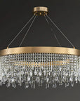 LAMPA SUFITOWA WISZĄCA LED APP1731-1CP Złota 60cm 10