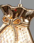 LAMPA SUFITOWA WISZĄCA LHJ107-1CP JASNE RÓŻOWE ZŁOTO 10