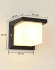 Lampa Elewacyjna Kinkiet RSL014-1W Czarna 10