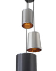 Lampa Sufitowa Nowoczesna APP971-3cp Mix Kolorów 10