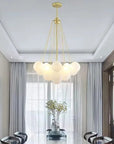 LAMPA SUFITOWA WISZĄCA APP1688-12CP Złota 10