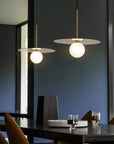 Lampa Wisząca Klosz 10cm APP939-1CP Złota 10