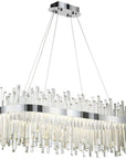 Lampa Kryształowa Wisząca APP1514-CP80 10