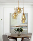 Lampa sufitowa szklana APP437-1CP APP438-1CP