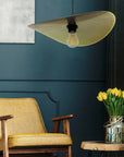 LAMPA SUFITOWA WISZĄCA APP1470-1CP Czarna/stare Złoto 11