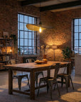 LAMPA SUFITOWA WISZĄCA APP1469-1CP Czarno/złota 11