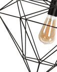LAMPA WISZĄCA DIAMENT METAL LOFT APP563-1CP Czarna 11
