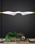 LAMPA SUFITOWA WISZĄCA LED APP1445-CP Złota 11