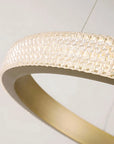 LAMPA SUFITOWA WISZĄCA LED APP1772-CP Złoto Szczotkowane 12