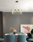 LAMPA SUFITOWA WISZĄCA LED APP1730-1CP Złota 40cm 12