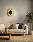 LAMPA ŚCIENNA KINKIET APP1270 CZARNA/ZŁOTA 13