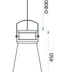 Lampa Sufitowa ASTI A Czarna 14