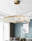 KRYSZTAŁOWA LAMPA SUFITOWA LED APP1202-CP 14