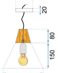 Lampa Sufitowa SCANDI C APP061-1CP Biała 15