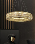 Lampa Sufitowa Wisząca Led App1569-cp Gold 80cm 9
