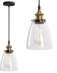 Lampa Sufitowa Wisząca Szklana Verto D APP048-1CP 1