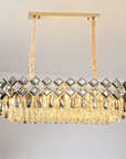 Lampa Kryształowa Wisząca APP1539-12CP80 Gold 5