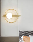 Lampa Ścienna Kinkiet App1436-w Gold