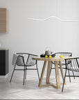 Lampa sufitowa wisząca Led APP807-CP + PILOT