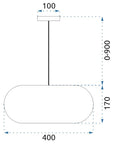 Lampa Sufitowa Wisząca Eco Boho App983-1cp
