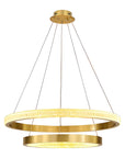LAMPA SUFITOWA WISZĄCA LED APP1772-CP Złoto Szczotkowane 19