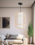 Lampa Wisząca Bambusowa APP1626-1CP 2
