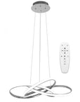 Lampa Sufitowa Nowoczesna LED + PILOT APP816-CP Node Chrom 1