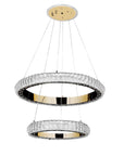 LAMPA WISZĄCA LED G043-2CP ZŁOTA 1