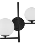LAMPA ŚCIENNA KINKIET APP1170-2W Czarny 1