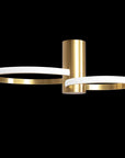 Lampa Sufitowa Plafon APP1403-CW Złoty Szczotkowany 1