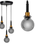 Lampa Wisząca APP1125-3CP Black Gold 1