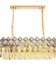 Lampa Kryształowa Wisząca APP1539-12CP80 Gold 1