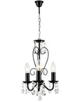 LAMPA SUFITOWA WISZĄCA EBT013-3CP CZARNA 1