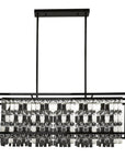 LAMPA KRYSZTAŁOWA WISZĄCA APP1112-4CP CZARNA 1